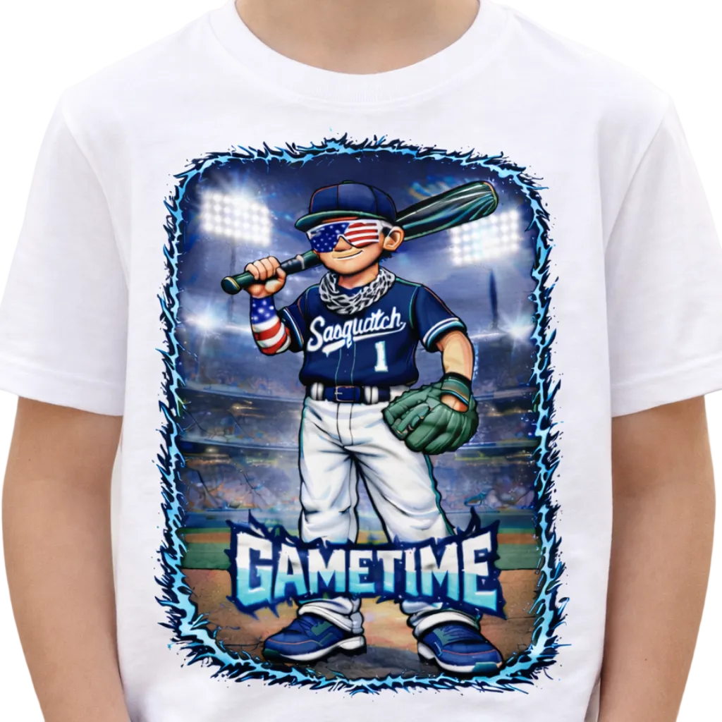 Gametime Kids Baseball Tee