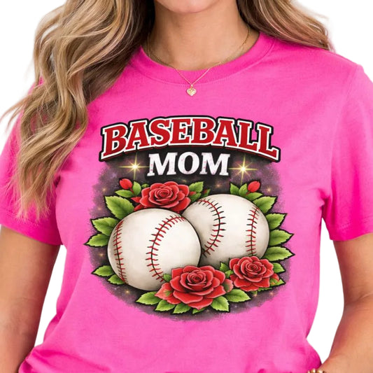 Baseball Mom Tee