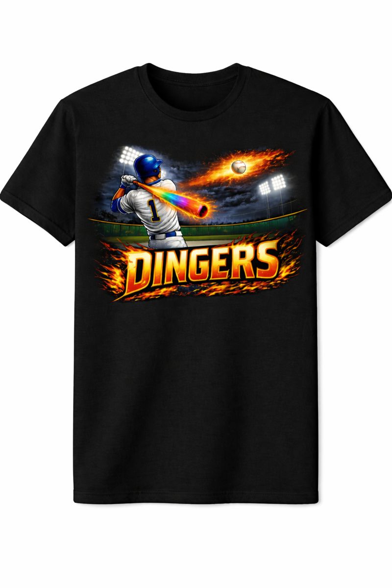 Dingers Baseball Tee
