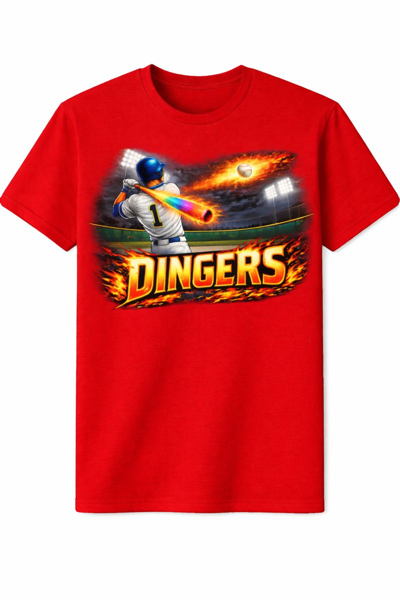 Dingers Baseball Tee