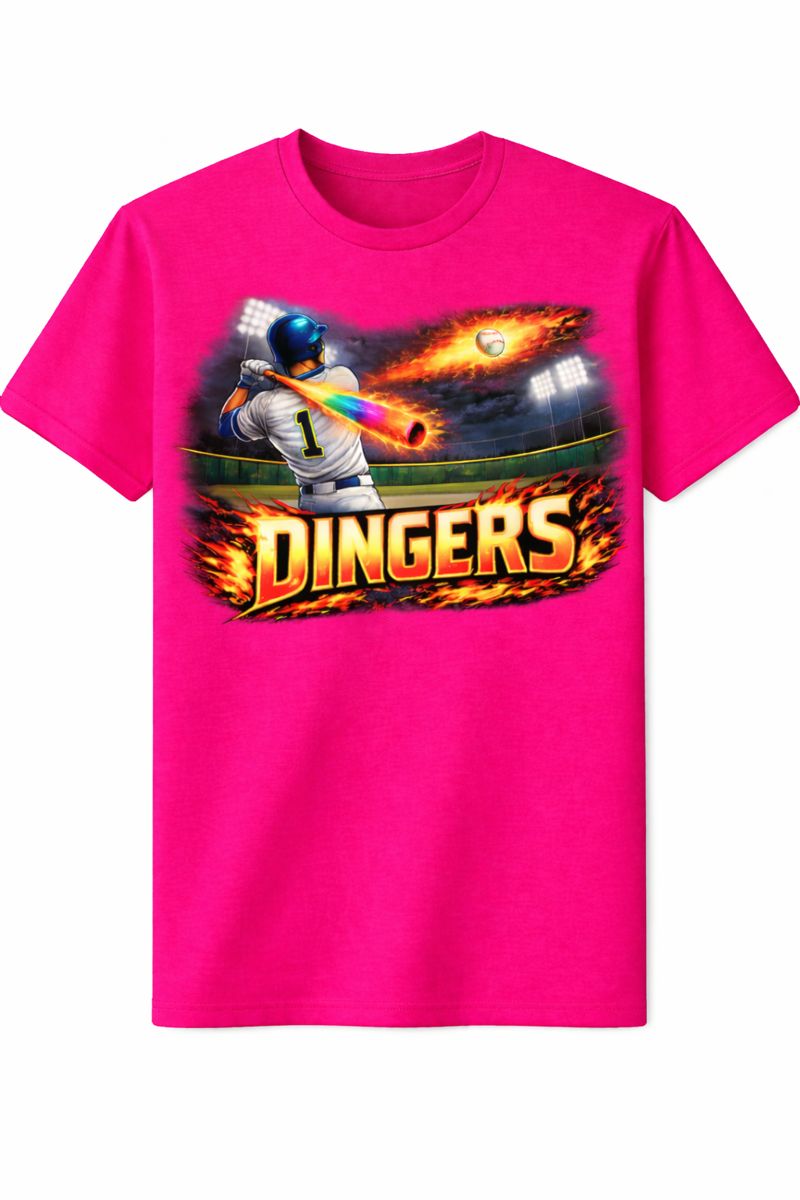 Dingers Baseball Tee