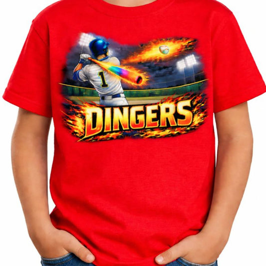 Dingers Baseball Tee