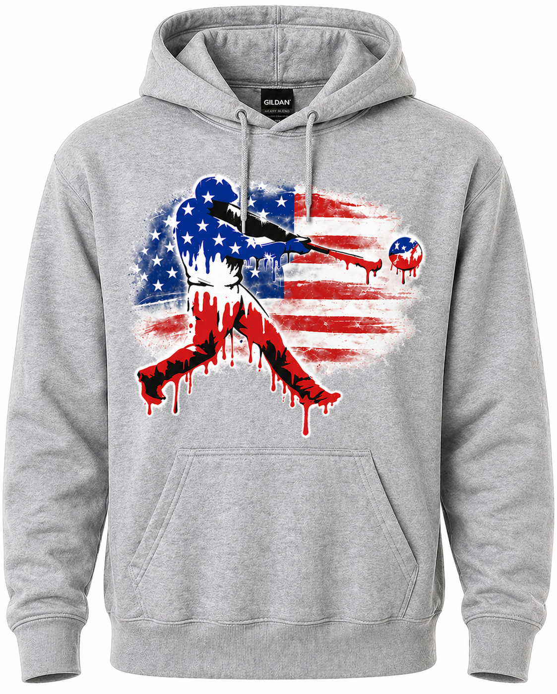 Patriotic Baseball Hoodie